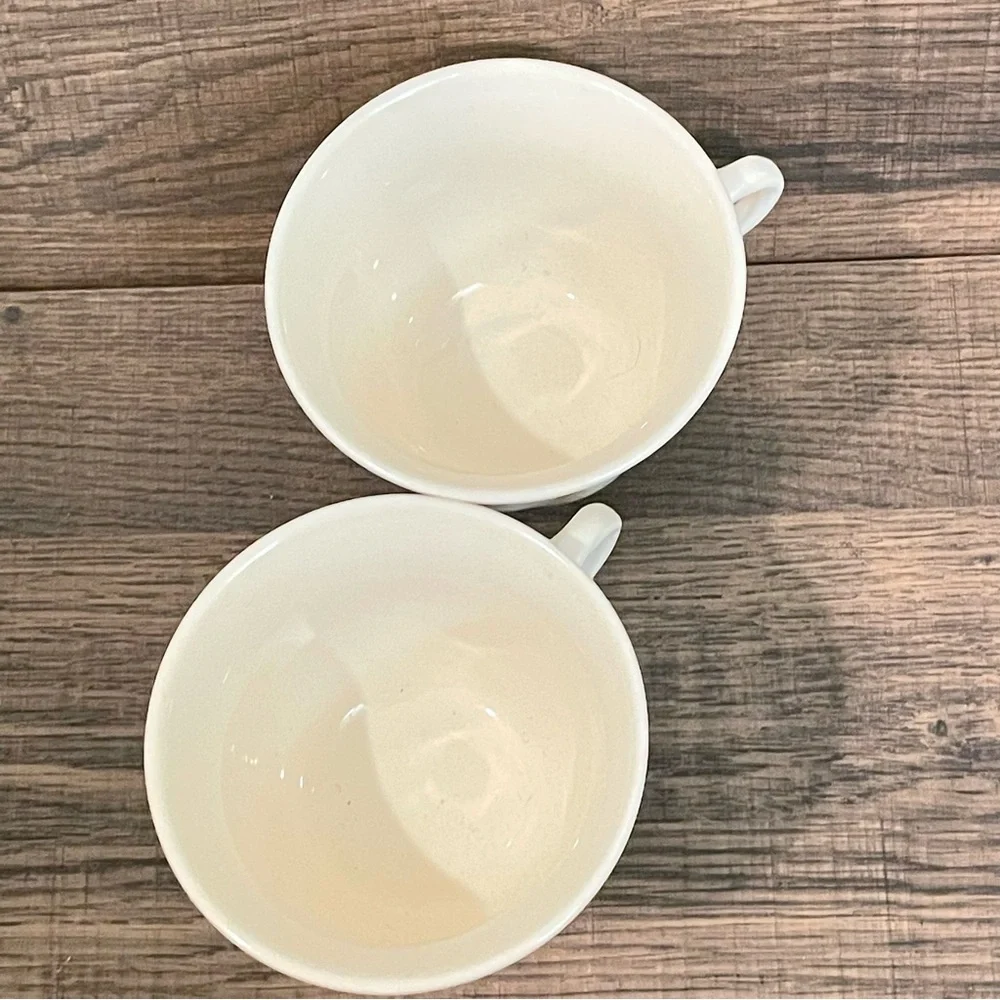 Wedgewood Pedestal Tea Cups England Set of Two